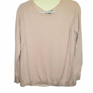 One A pullover Sweater Pink Size Small